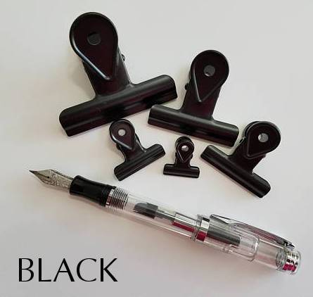 Gold Black Bulldog Binder Paper Clips - Five sizes & Seven Colors!! Super cute very strong!