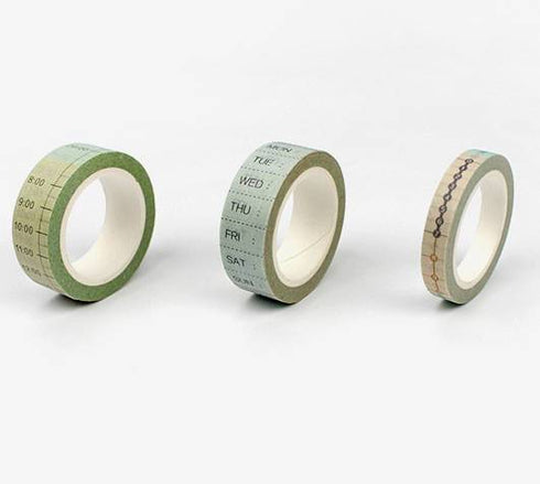 Hourly Washi Tape Hours Washi Tape