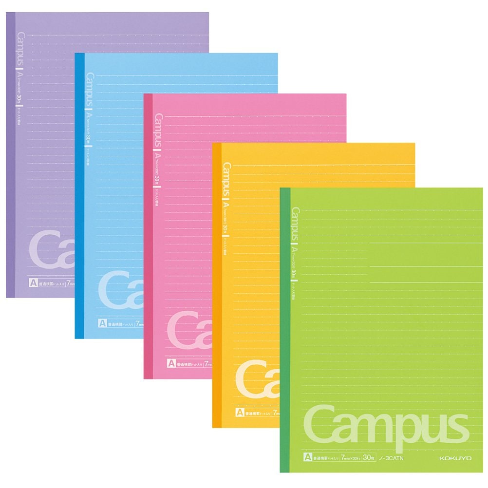 Kokuyo B5 Campus Notebook Semi B5 Dotted 6mm 3CBTNX5 – The Stationery ...