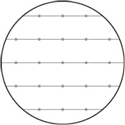 Kokuyo B5 Soft Ring BLUE GREEN Notebook Dotted Line 6mm Rule | 40 Sheets SV301