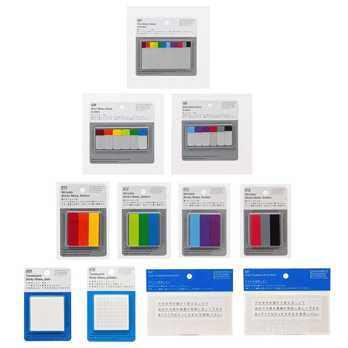 Stalogy Thin Page Markers Page Flags Sticky Note Sticky Flag | 12 Colors 7.5mm 120 Flags