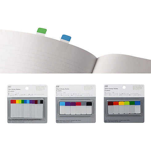 Stalogy Thin Page Markers Page Flags Sticky Note Sticky Flag | 12 Colors 7.5mm 120 Flags