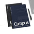 Kokuyo A5 Campus Notebook Navy 6mm Dot Line | A5 50 Sheet 105BT
