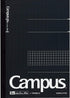 Kokuyo A5 Campus Notebook Navy 6mm Dot Line | A5 50 Sheet 105BT
