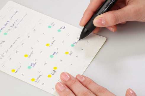 Stalogy Removable Calendar Stickers Undated | Medium