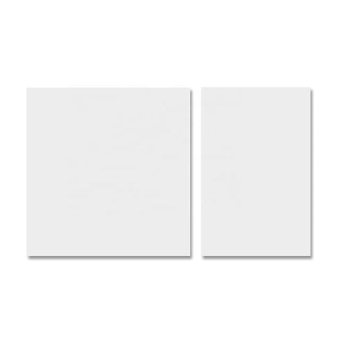 Translucent Transparent PET PLAIN Vellum Sticky Notes | Plain 3 X 3 50 sheets