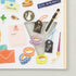 Midori Sticker Marché STATIONERY Fountain Pen Pencil Scissors Washi Tape Stickers | 2380