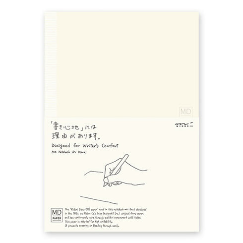 Midori A5 BLANK Notebook | A5 Blank