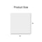 Translucent Transparent PET PLAIN Vellum Sticky Notes | Plain 3 X 3 50 sheets