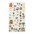 Midori Sticker Marché COFFEE Espresso Latte Frappuccino Washi Tape Stickers | 2374