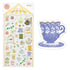 Midori Sticker Marché TEA Washi Tape Stickers | 2372