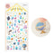 Midori Sticker Marché CRYSTALS Ore Washi Tape Stickers | 2493