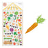 Midori Sticker Marché VEGETABLES Veggie Washi Tape Stickers | 2363