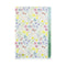 Midori MD A4 3 Pocket Clear Folder | Wildflower Kawaii