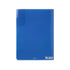 Midori MD A4 5 Pocket Clear Folder | 2-Way Blue Gradient Blue