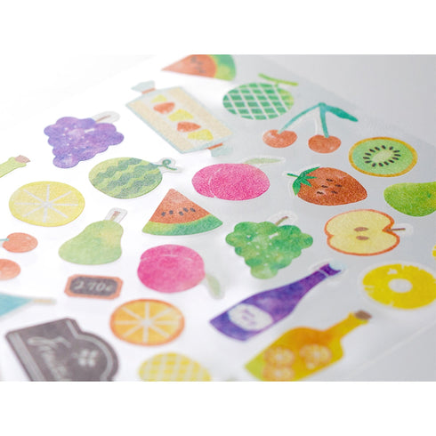 Midori Sticker Marché FRUIT Washi Tape Stickers | 2364