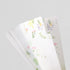 Midori MD A4 3 Pocket Clear Folder | Dried Flowers