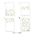 Midori MD A4 3 Pocket Clear Folder | Dried Flowers
