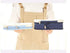 ANGOO LIGHT BLUE Expandable Canvas Pen Case Pencil Case Expandable Case Storage Case