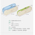 ANGOO LIGHT BLUE Expandable Canvas Pen Case Pencil Case Expandable Case Storage Case