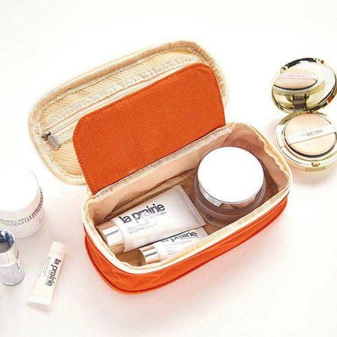 ANGOO MINT GREEN Expandable Canvas Pen Case Pencil Case Expandable Case Storage Case