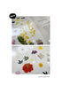 Suatelier Sonia PVC Transparent Stickers 1050 | Deco Flower Pansy Sticker Violet Sticker Viola Sticker