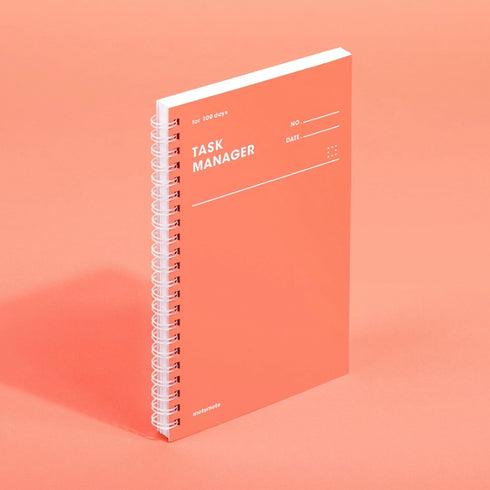 MOTEMOTE Living Coral Task Manager Planner | 100 Days - USA located!