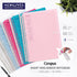 Kokuyo B5 Campus BLUE GREEN B5 Smart Ring Binder Notebook 26 Rings "Lay Flat" | 25 Sheets SP700
