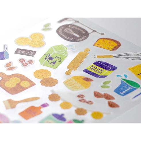 Midori Sticker Marché BAKING Washi Tape Stickers | 2371
