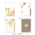 Midori MD A6 3 Pocket Clear Folder | Toast