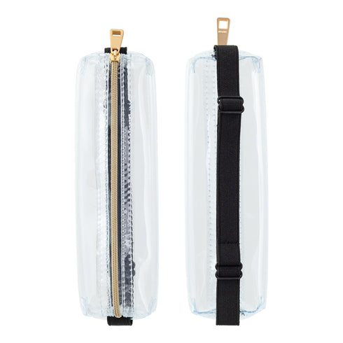 CLEAR Midori Book Band Pen Case B6-A5 Midori Pen Case Canvas Pen Case Adjustable Midori Adjustable Pencil Case