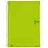Kokuyo B5 Soft Ring B5 GREEN Notebook Dotted 6 mm Rule | Semi B5 80 Sheets SV308BT