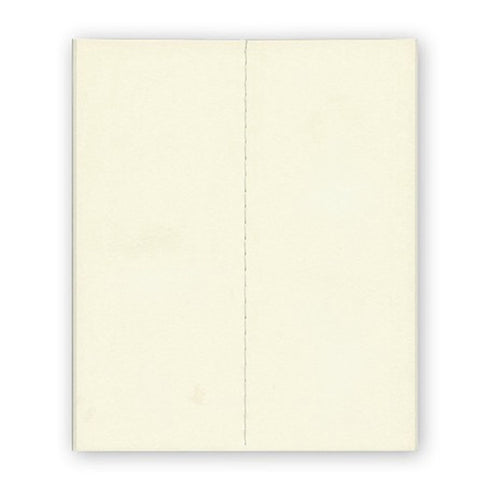Yamamoto Ro-Biki Notebook 3.6" x 8.3" Blank Basic Chiffon Paper | New York The Park