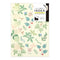 Midori MD A4 Single Pocket Index Clear Folder 2-Pack | Plants