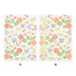 Midori MD A4 Single Pocket Index Clear Folder 2-Pack | Flowers