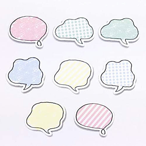 SPEECH BUBBLES | Bande Washi Tape Masking Tape Sticker Roll BDA396 104 Stickers