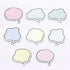 SPEECH BUBBLES | Bande Washi Tape Masking Tape Sticker Roll BDA396 104 Stickers