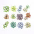 SEDUM SUCCULENTS | Bande Washi Tape Masking Tape Sticker Roll BDA399 200 Stickers