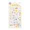Midori Sticker Marché Pressed FLOWERS Washi Tape Stickers | 2453