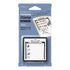 Midori Square Paintable Stamp Re-Inkable Self-Inking Stamp | TO DO LIST Blue Package