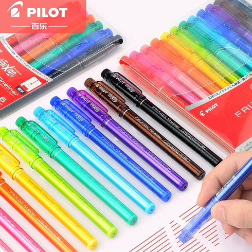 BLACK Pilot FriXion Fine LINER Pen 0.45 mm Fine Point Erasable Pen | Single Pen or Set