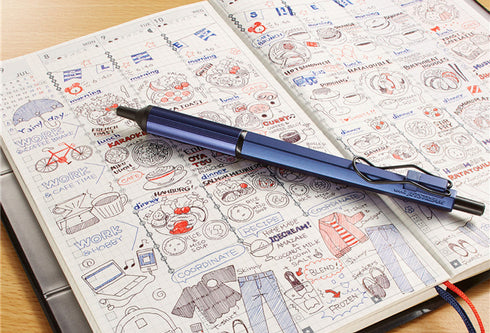 Mitsubishi Jetstream Edge PASSION RED 0.28mm Pen Oil-Based Ink Ultra FIne Point Water Resistant Ink | SXN-1003-28