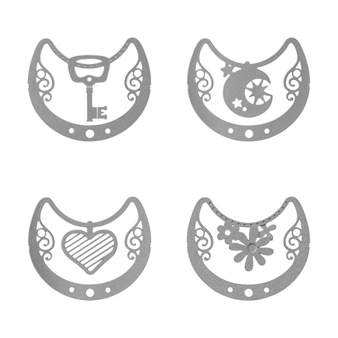 MIDORI E-Clip Etching Clip Necklace Jewelry Paper Clips