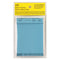 Stalogy Editor's Series A7 BLUE BLANK Memo Pad Sticky Notes