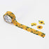 SUNFLOWER | Bande Washi Tape Masking Tape Sticker Roll BDA234 200 Stickers