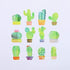 CACTUS SUCCULENT | Bande Washi Tape Masking Tape Sticker Roll BDA291 180 Stickers