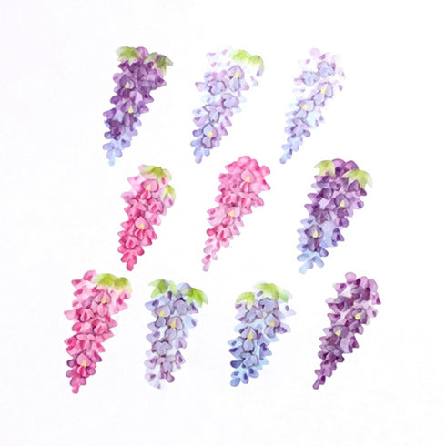 WISTERIA | Bande Washi Tape Masking Tape Sticker Roll BDA400 150 Stickers