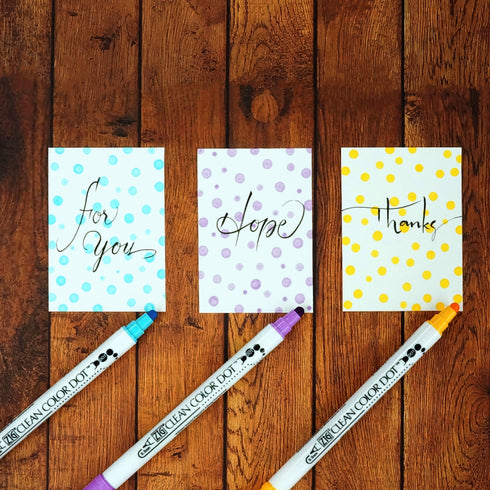 Kuretake ZIG Clean Color Dot BRILLIANT VIOLET Double-Sided Marker | TC6100-080