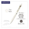 TOFU WHITE 0.5mm Single Pen or Set | Kokuyo "ME" Series Retractable Gel Pen