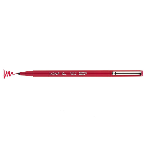 Marvy Le Pen FLEX Brush Pen Flexible Brush Pen RED 4800-10A | Single Pen or Complete Set